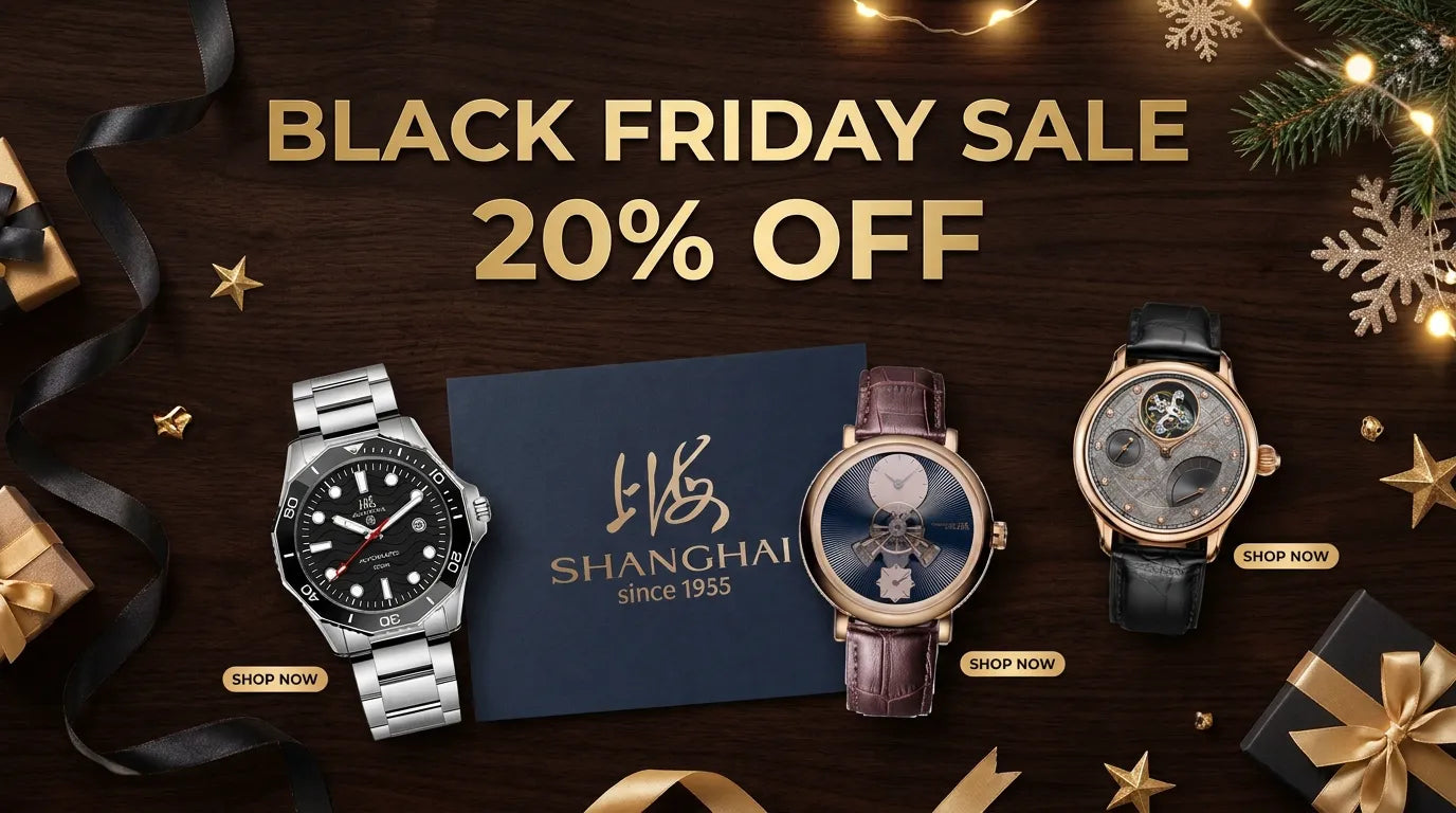 Shanghai Watch Black Friday 2026: The 20% Off Watch Edit