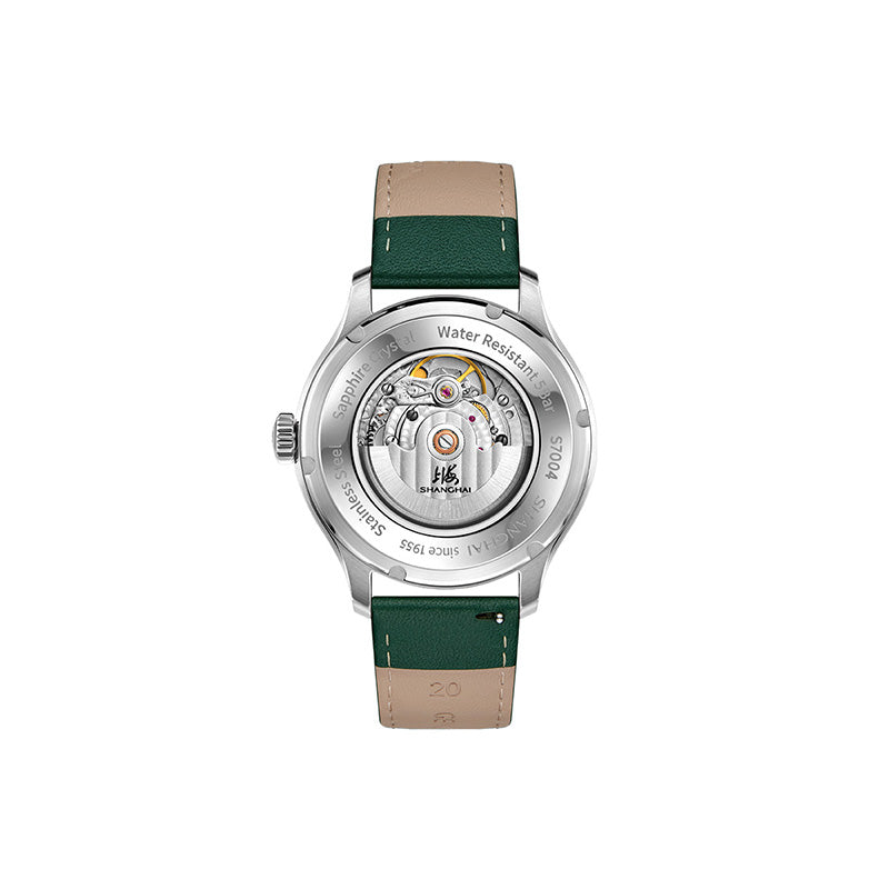 Shanghai Watch Magic Formular Jumping Hour Mint Green