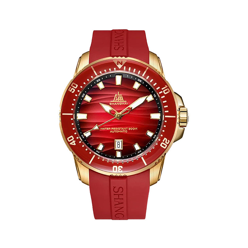 Shanghai Watch Classic Loong Palace Red Dial 43.6mm