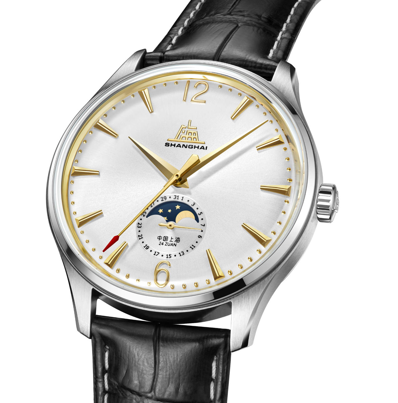 Shanghai Watch 50s Moon Phase Automatic 39mm