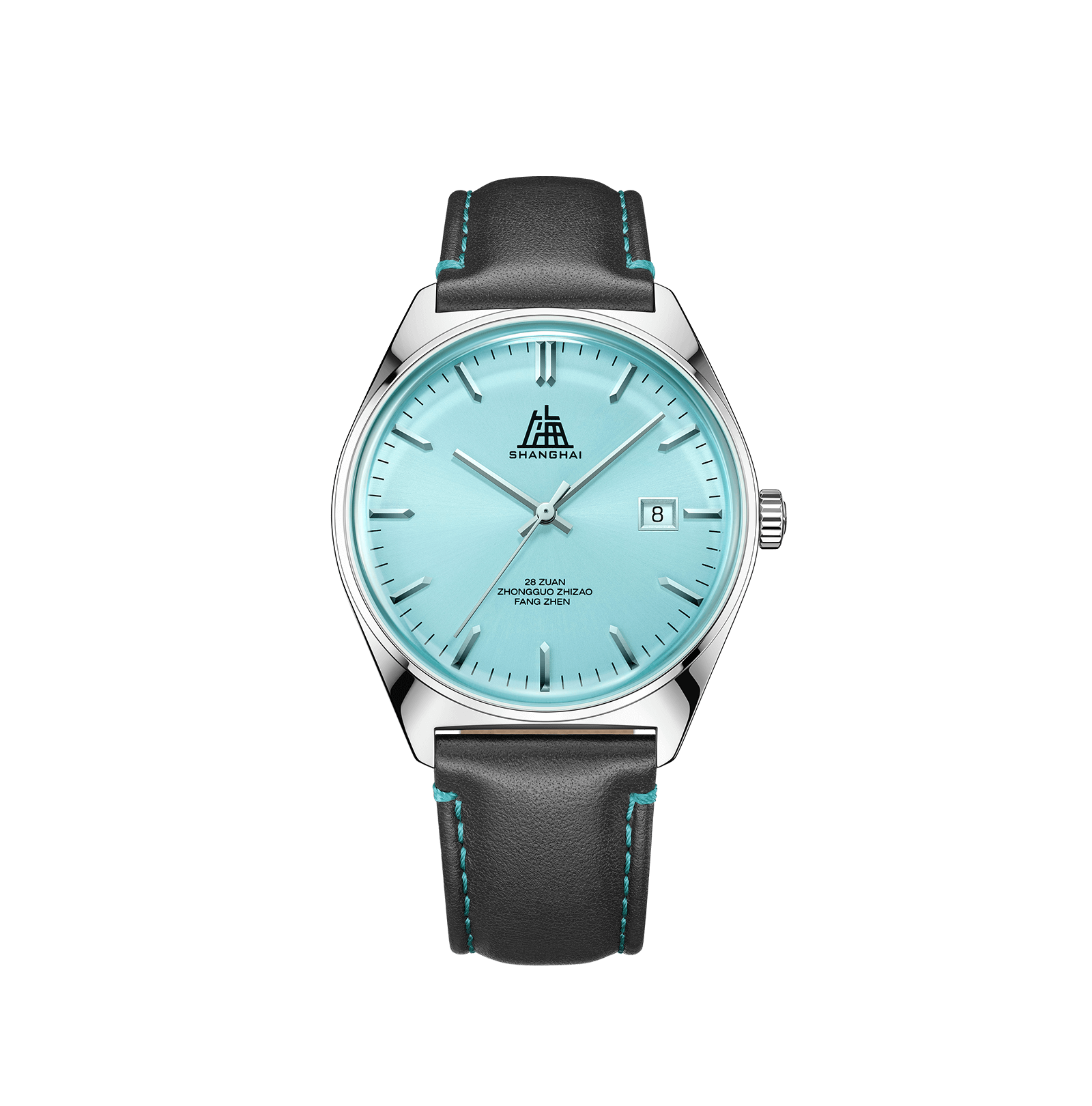 Shanghai Watch Echoes Blue Sunbrust Dial 39mm