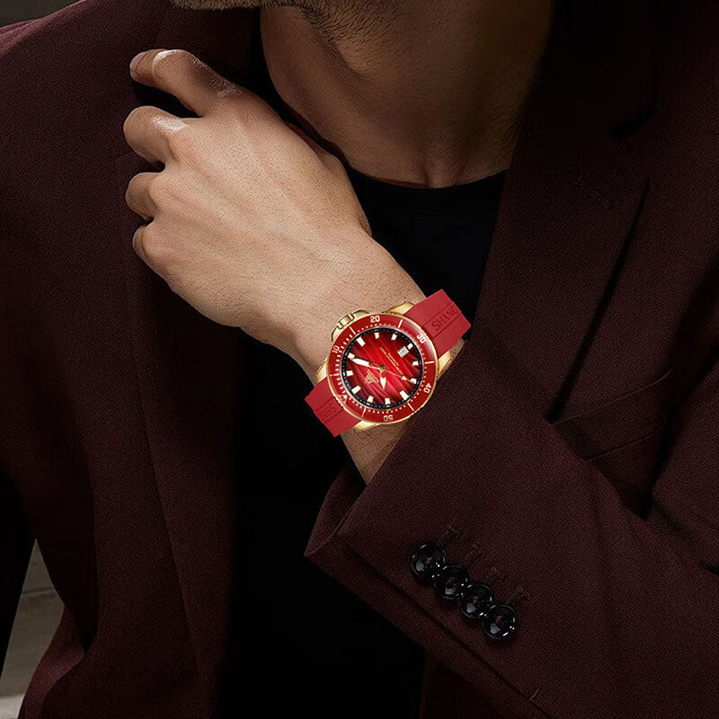 Shanghai Watch Classic Loong Palace Red Dial 43.6mm