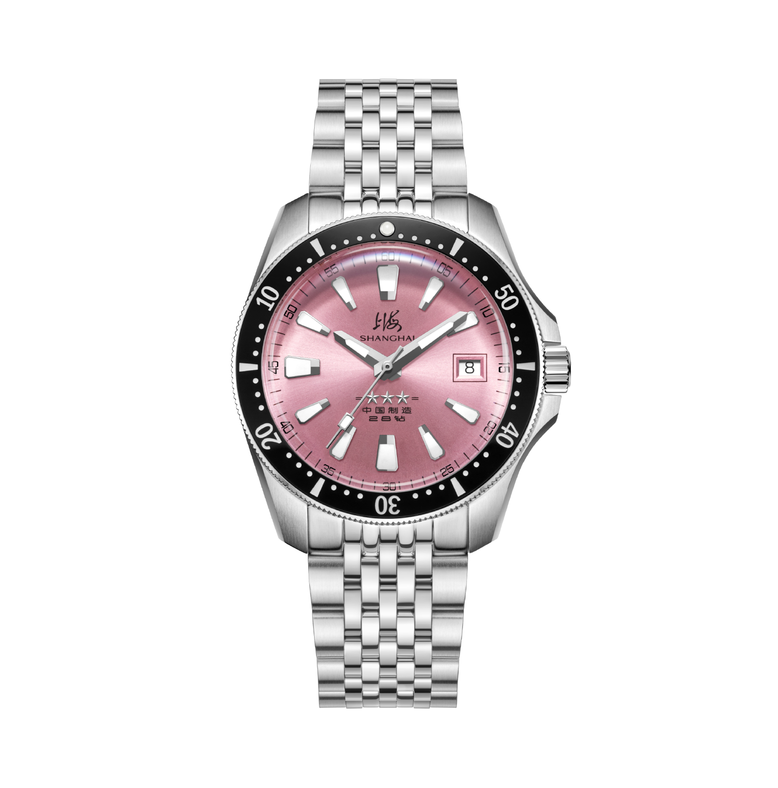 Shanghai Watch 114 Military Pink Sandblasted 39mm
