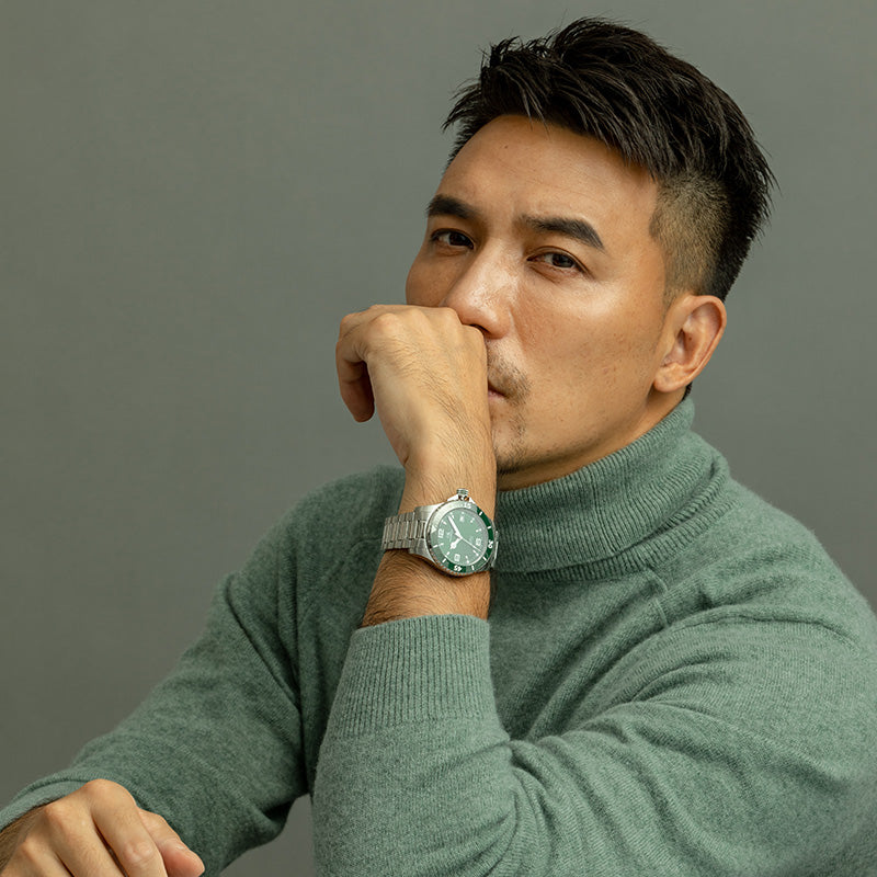 Shanghai Watch Memoir Diving Watch Green Dial 41mm