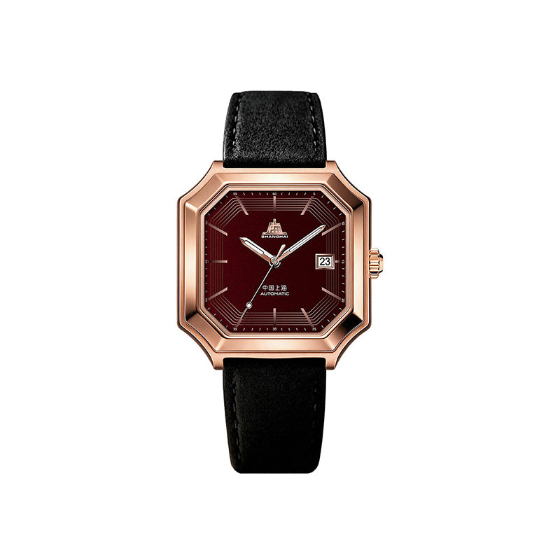 Shanghai Watch FANGYU Burgundy Matte Spark