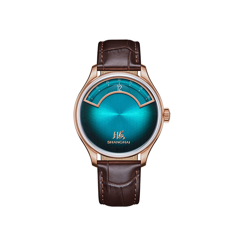 Shanghai Watch Magic Formula Yi Lan Smokey Blue 41.5mm