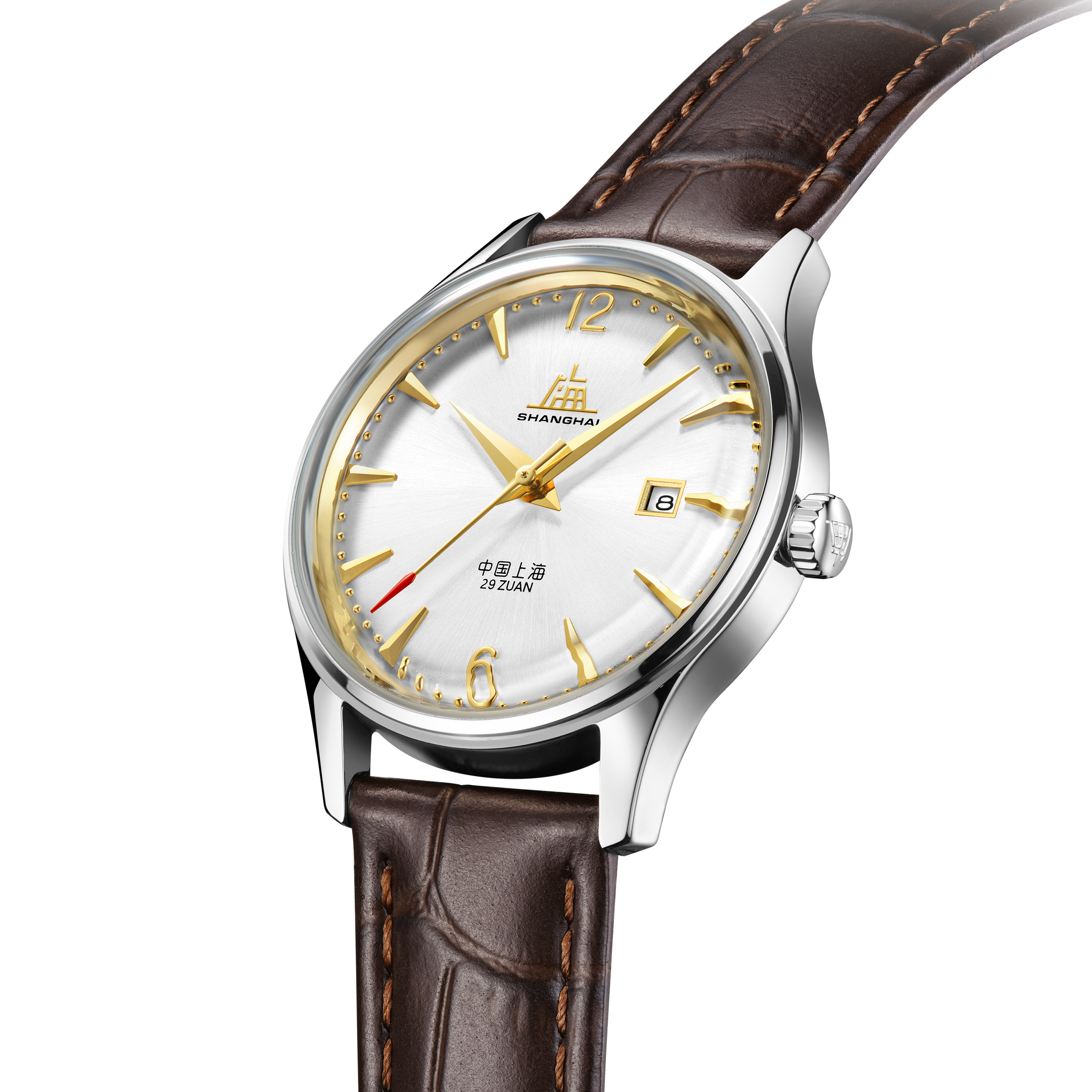 Shanghai Watch 50s Light Sunburst Dial 31mm