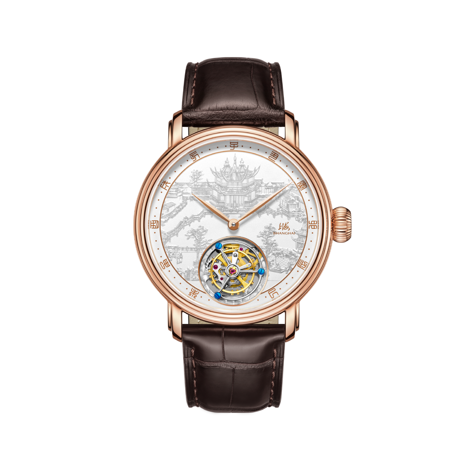 Shanghai Watch Danqing Huxinting Tourbillon 41 mm