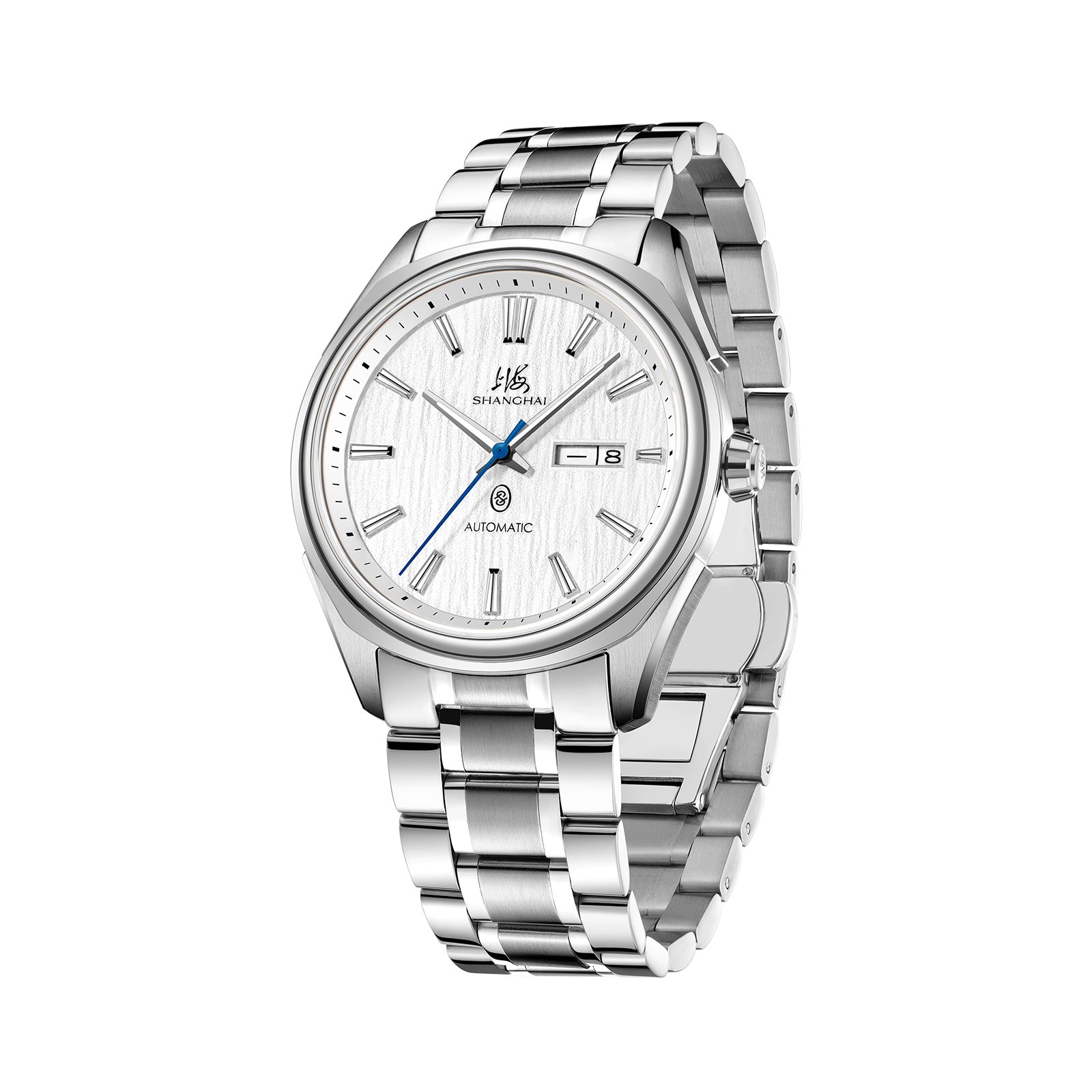 Shanghai Watch Intellectuals Series White Glacier Dial 41 mm