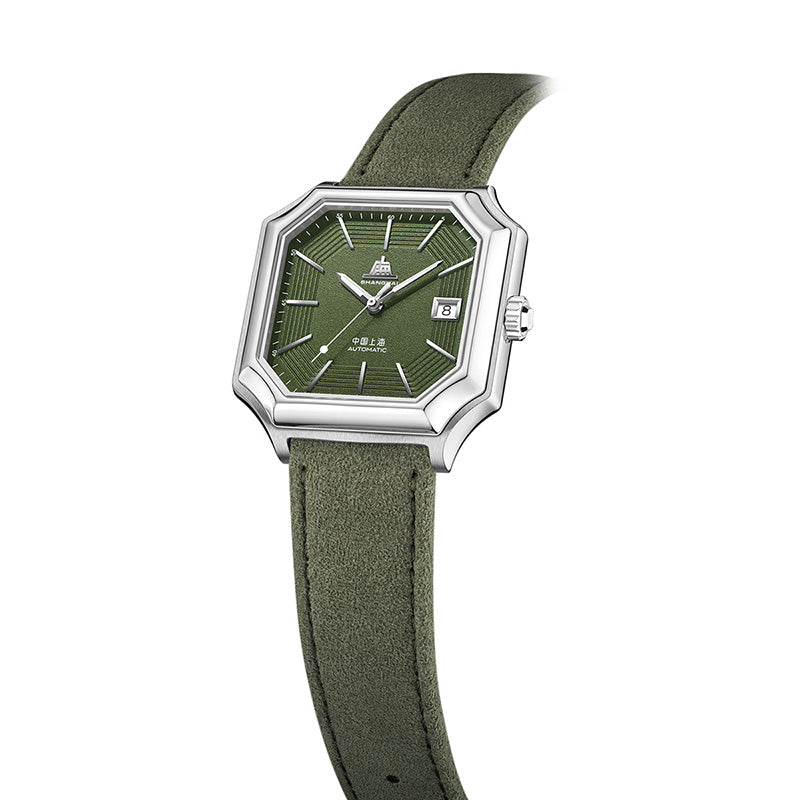 Shanghai Watch FANGYU Green Matte Spark