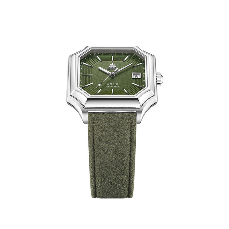 Shanghai Watch FANGYU Green Matte Spark