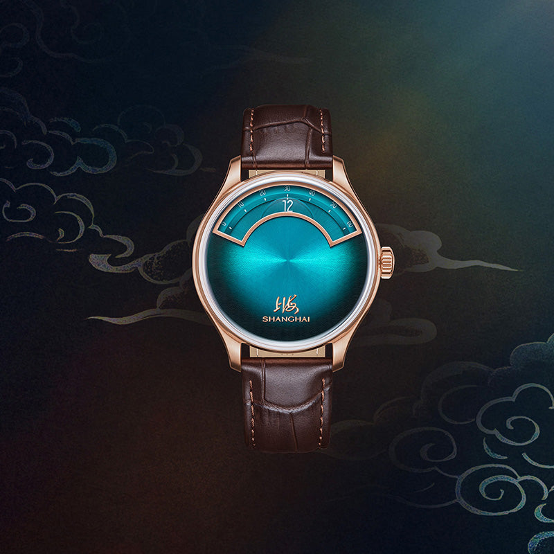 Shanghai Watch Magic Formula Yi Lan Smokey Blue 41.5mm