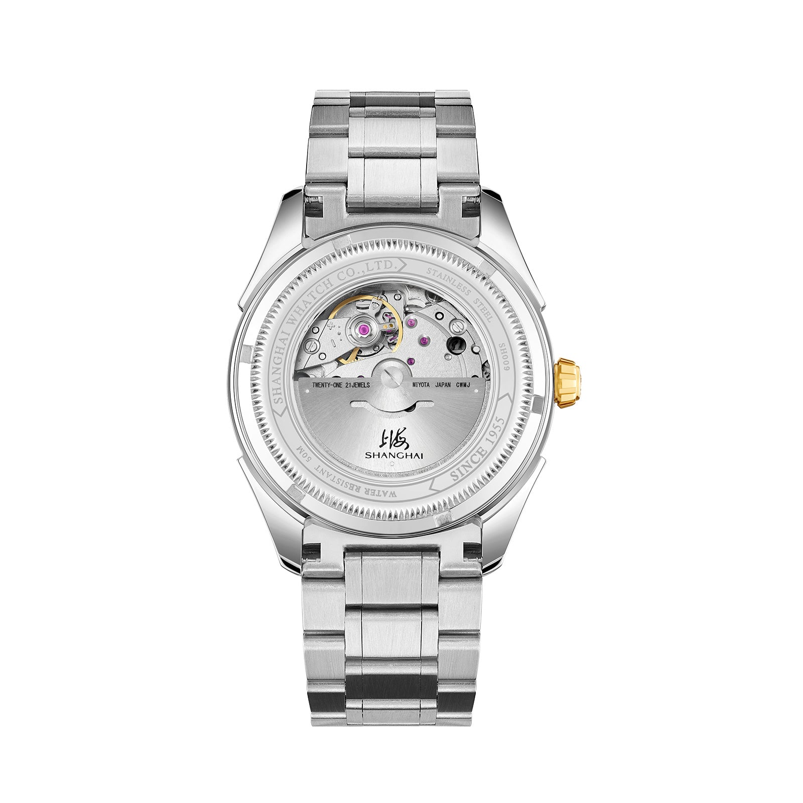 Shanghai Watch Intellectuals Series White Gold Glacier Dial 41 mm