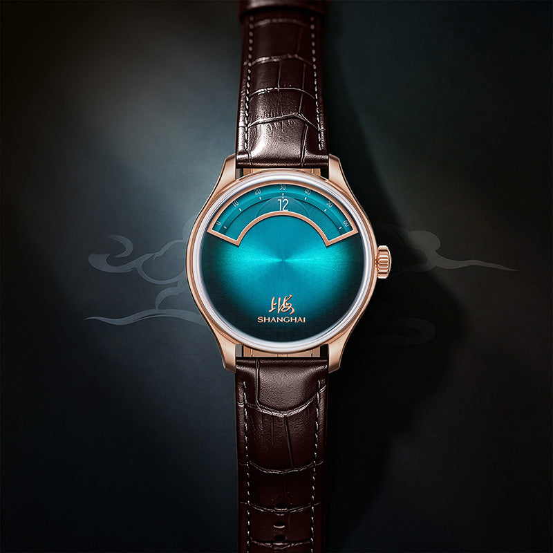 Shanghai Watch Magic Formula Yi Lan Smokey Blue 41.5mm
