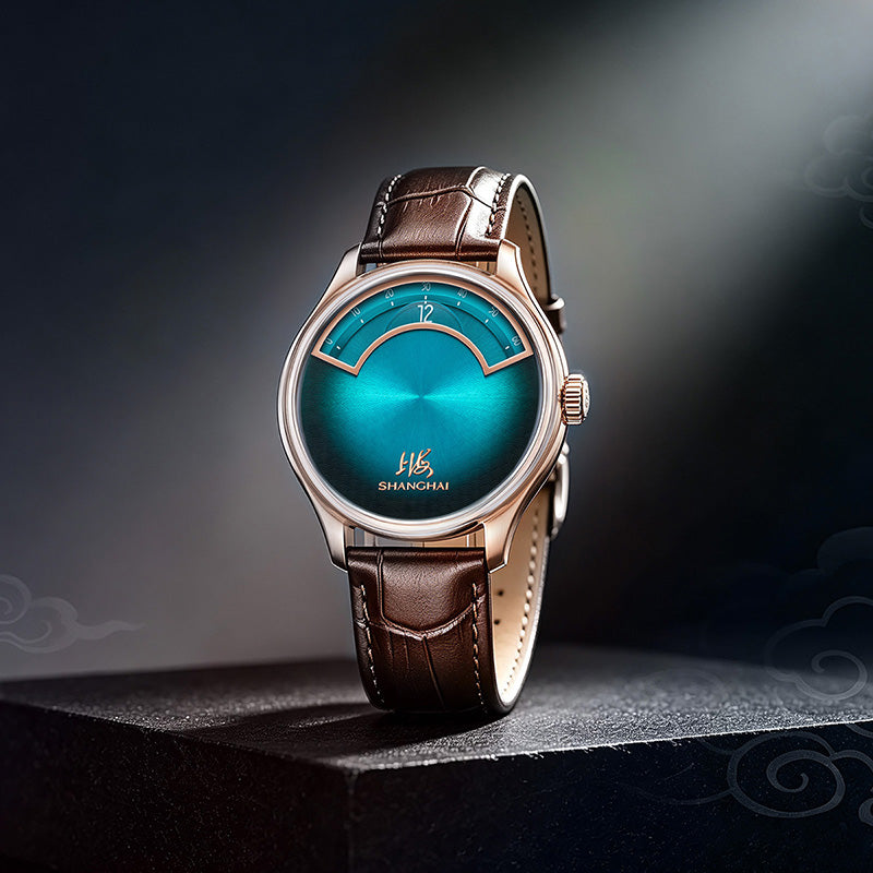 Shanghai Watch Magic Formula Yi Lan Smokey Blue 41.5mm