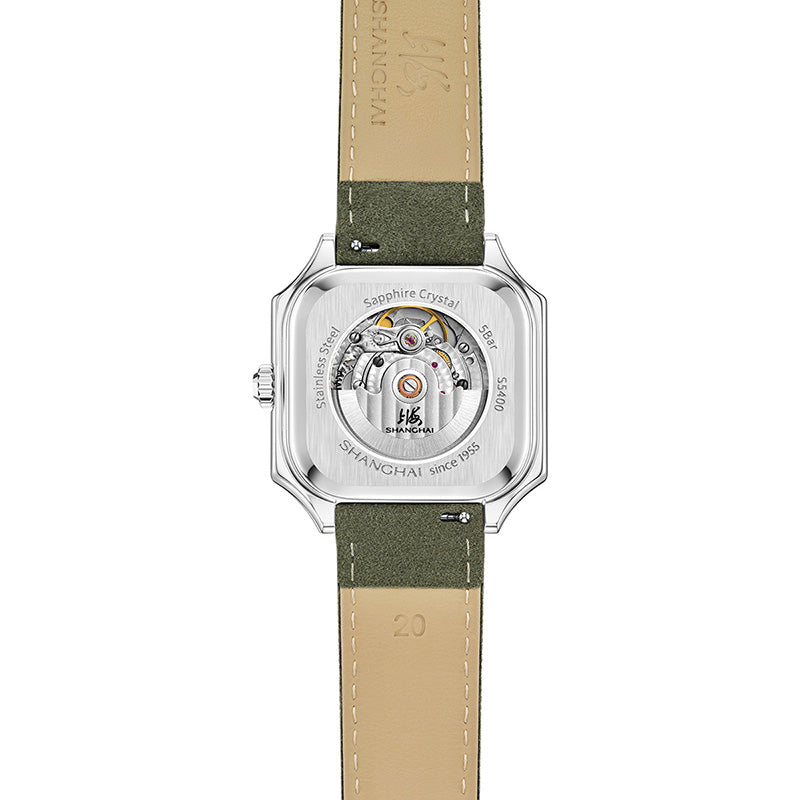 Shanghai Watch FANGYU Green Matte Spark