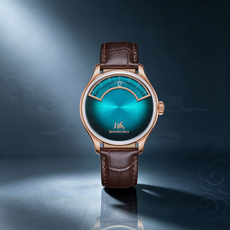 Shanghai Watch Magic Formula Yi Lan Smokey Blue 41.5mm