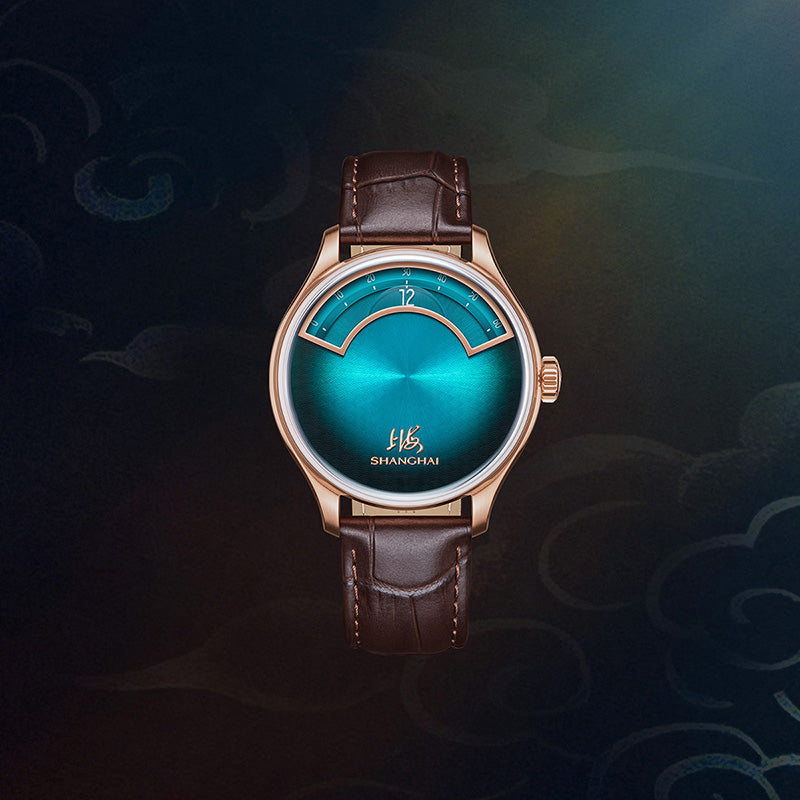 Shanghai Watch Magic Formula Yi Lan Smokey Blue 41.5mm