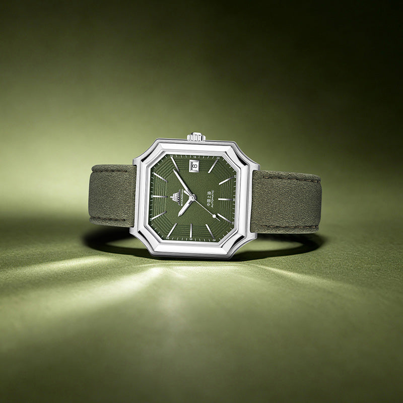 Shanghai Watch FANGYU Green Matte Spark