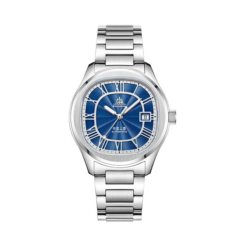 Shanghai Watch Legacy Midnight Blue Rose Dial 40mm