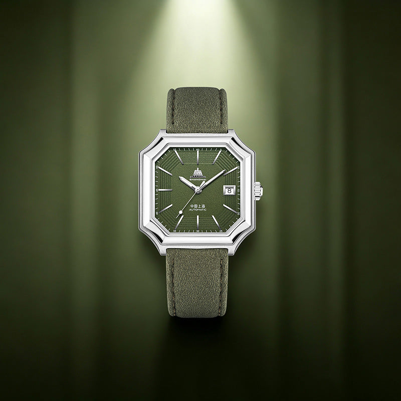Shanghai Watch FANGYU Green Matte Spark