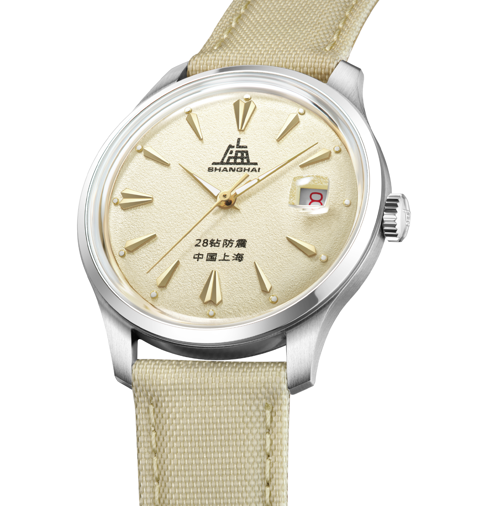 Shanghai Watch In Red | A623 Revival | Mechanical Watch 36mm