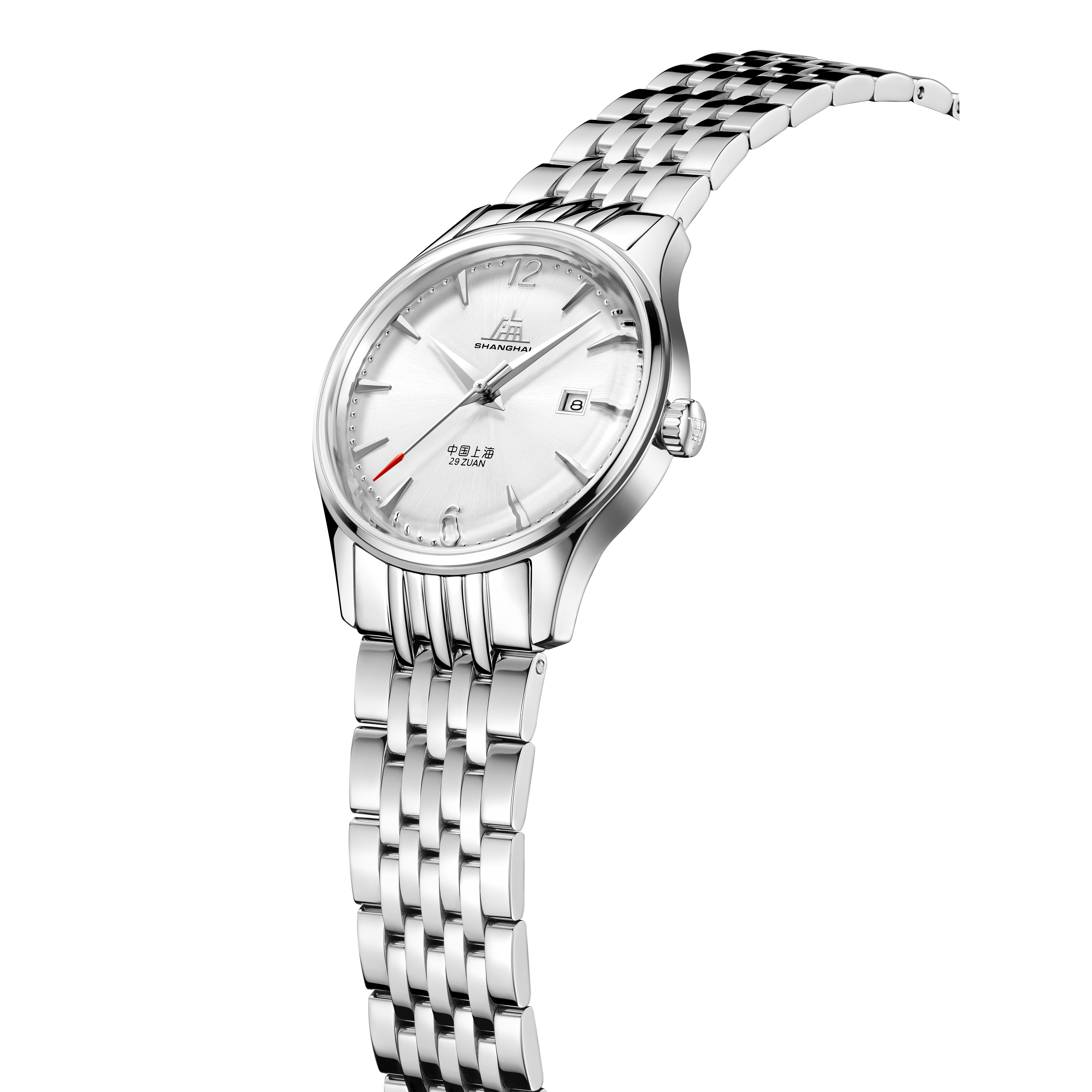 Shanghai Watch Bussiness Classic White Dial 31mm