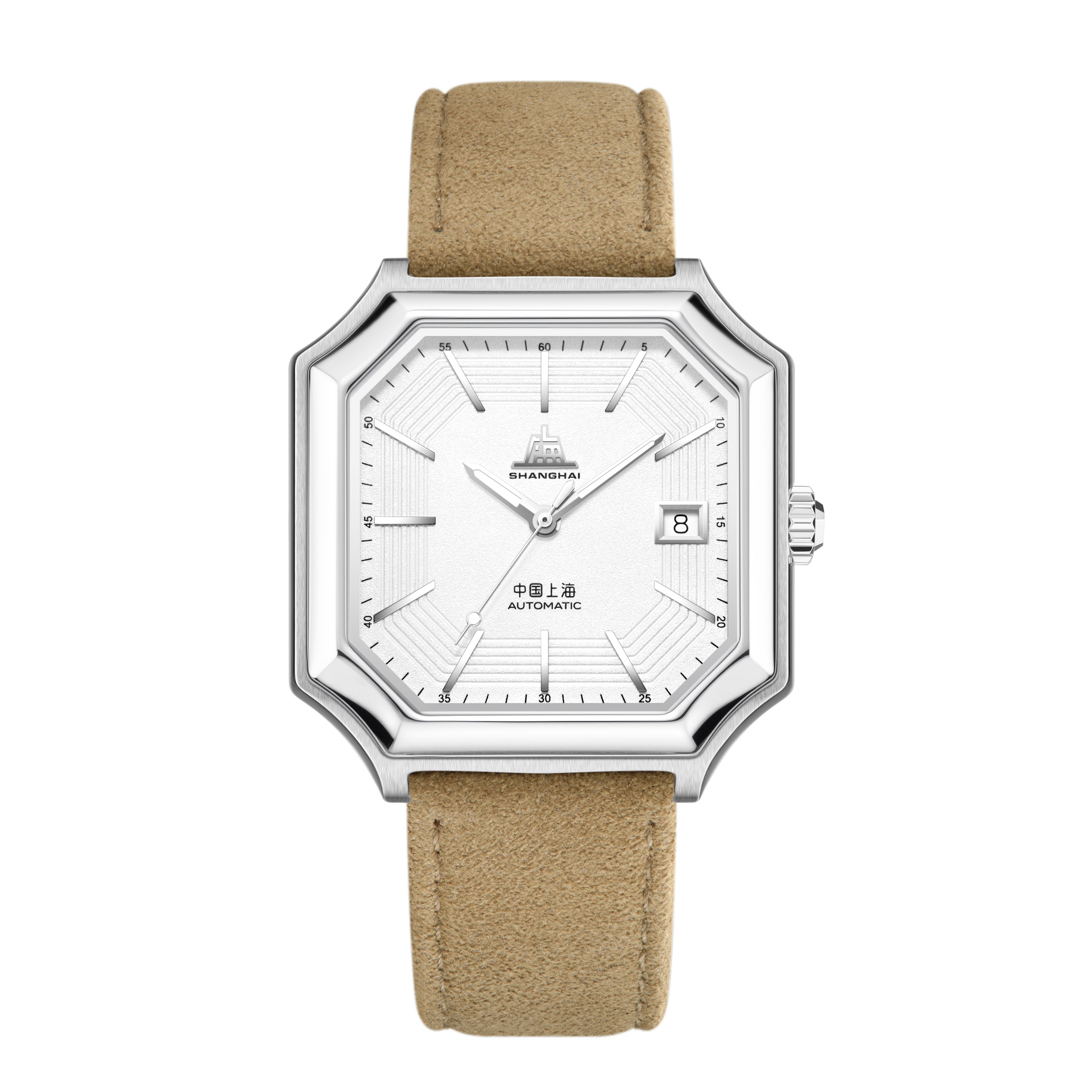 SHANGHAI Watch FANGYU White Matte Spark