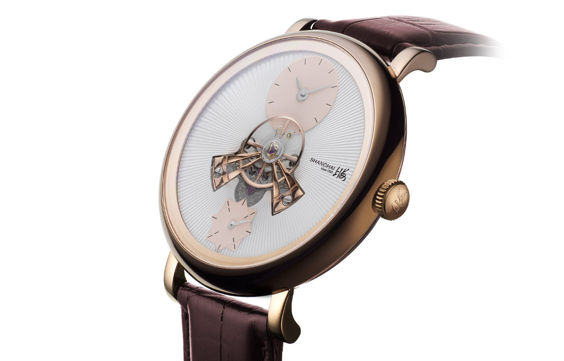 Shanghai Watch Sky Dome White Dial Rose Gold 43mm