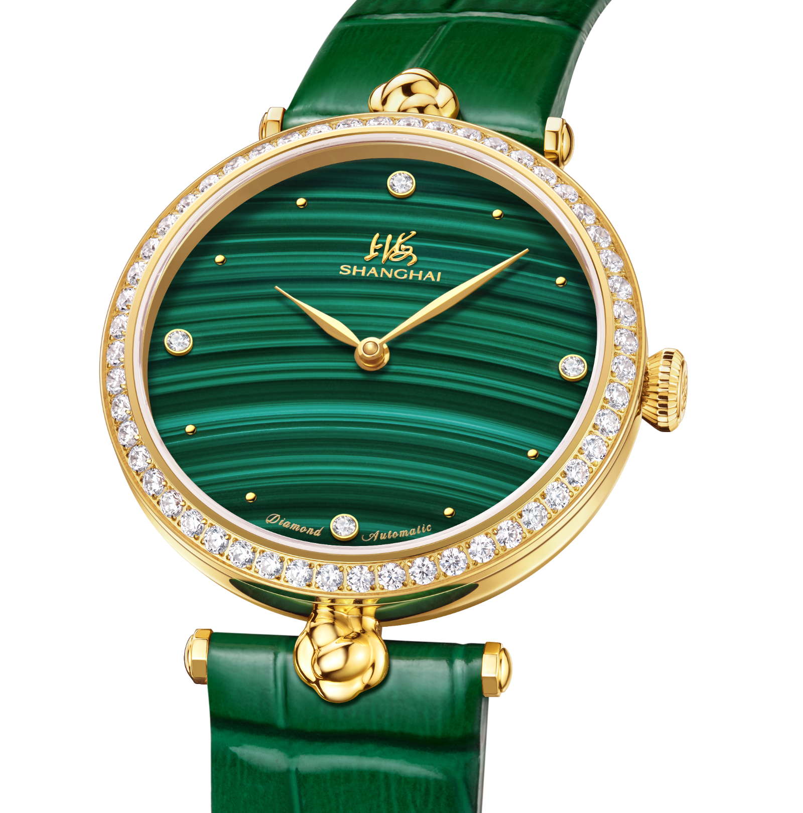 Shanghai Watch Cheongsam Green Malachite Automatic 36mm