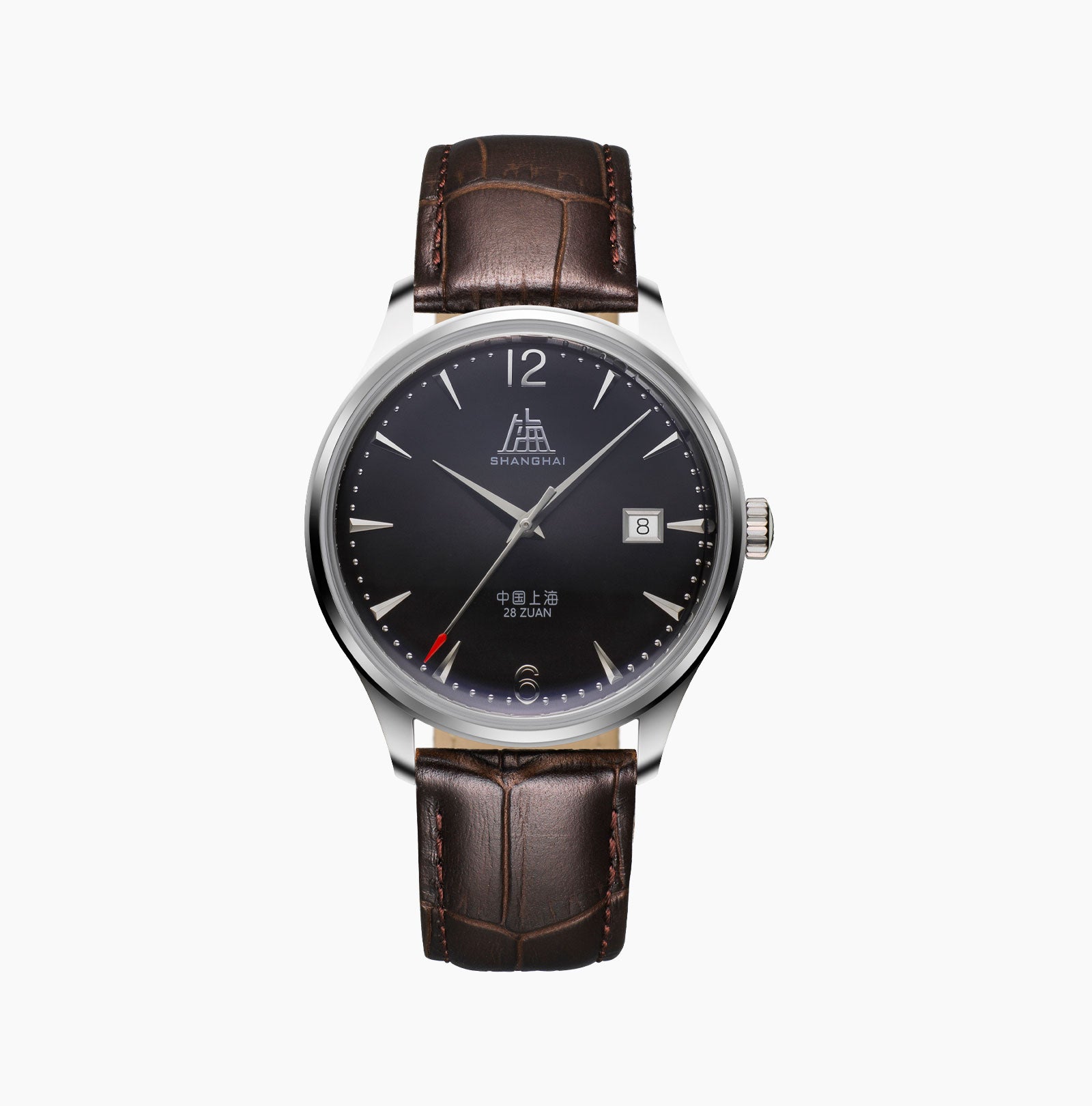 Shanghai Watch 50s Black Sunburst Dial 39mm