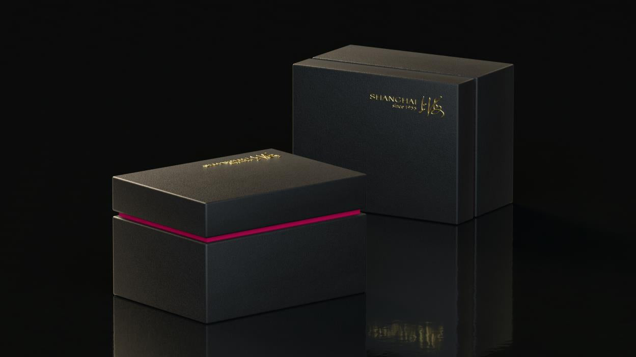 Shanghai Watch Cheongsam Diamond‑set  Blue Painted Dial 36mm