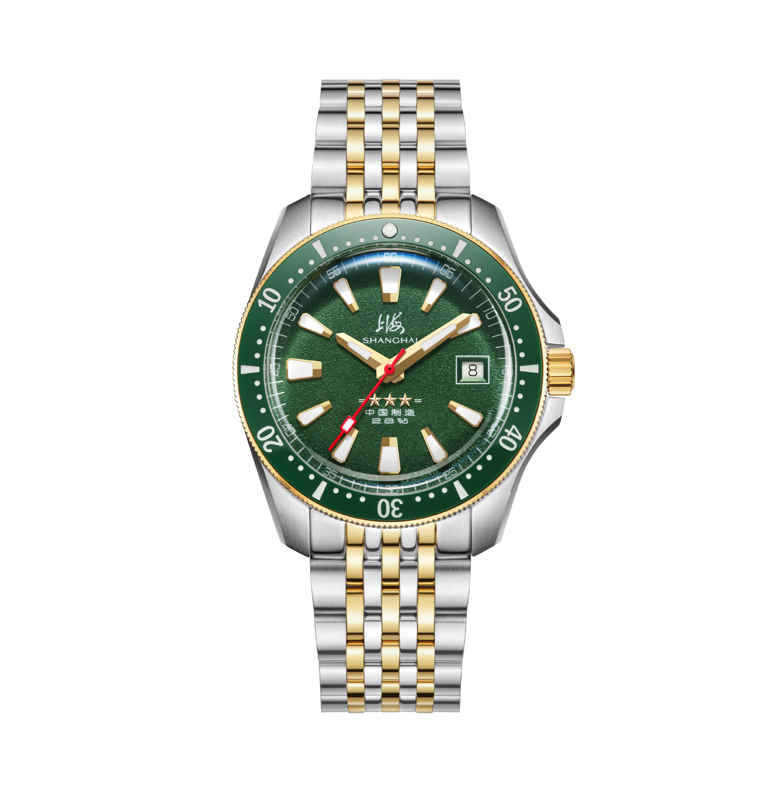 Shanghai Watch Commander Smoked Gray Sandblasted Dial 39mm